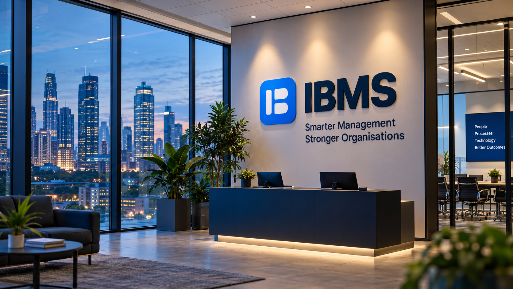 IBMS reception and office environment